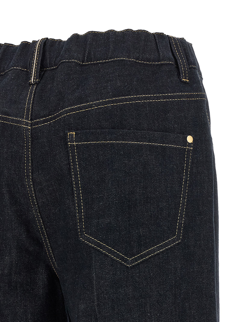 Brunello Cucinelli Blue Cotton Jeans Denim