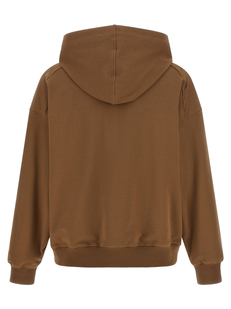 Brunello Cucinelli Brown Cotton Hoodie