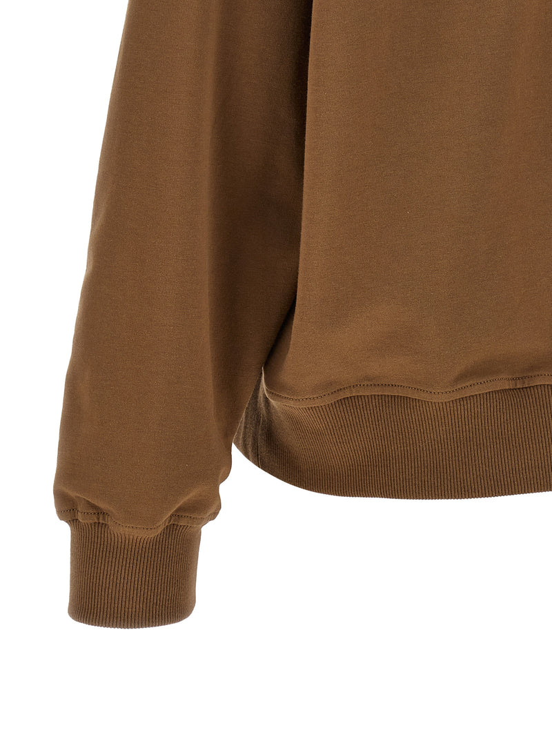 Brunello Cucinelli Brown Cotton Hoodie