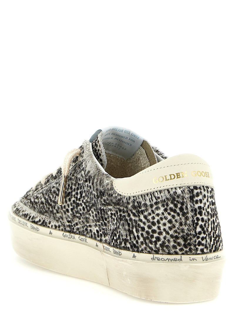 Golden Goose Bicolor Cowhide Sneakers