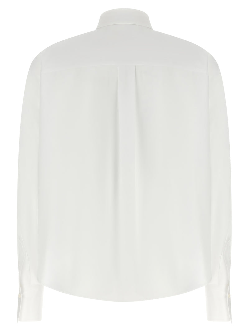 Brunello Cucinelli White Cotton Blouse