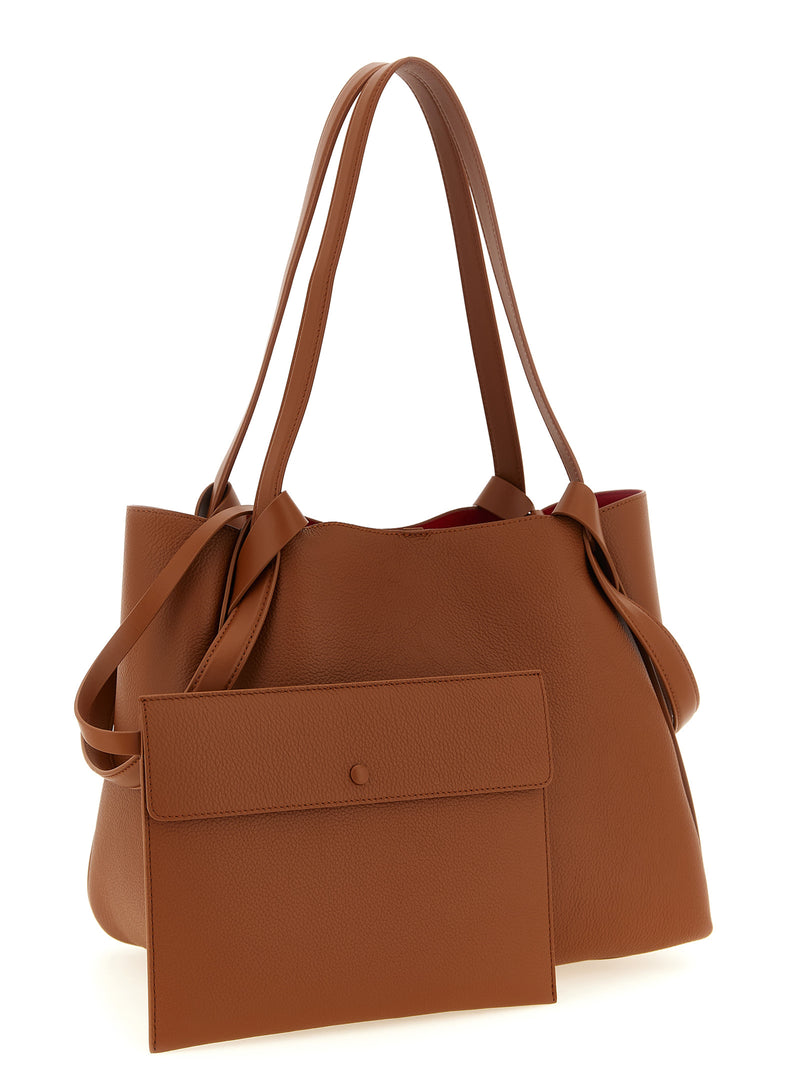Christian Louboutin Brown Calfskin Tote Bag