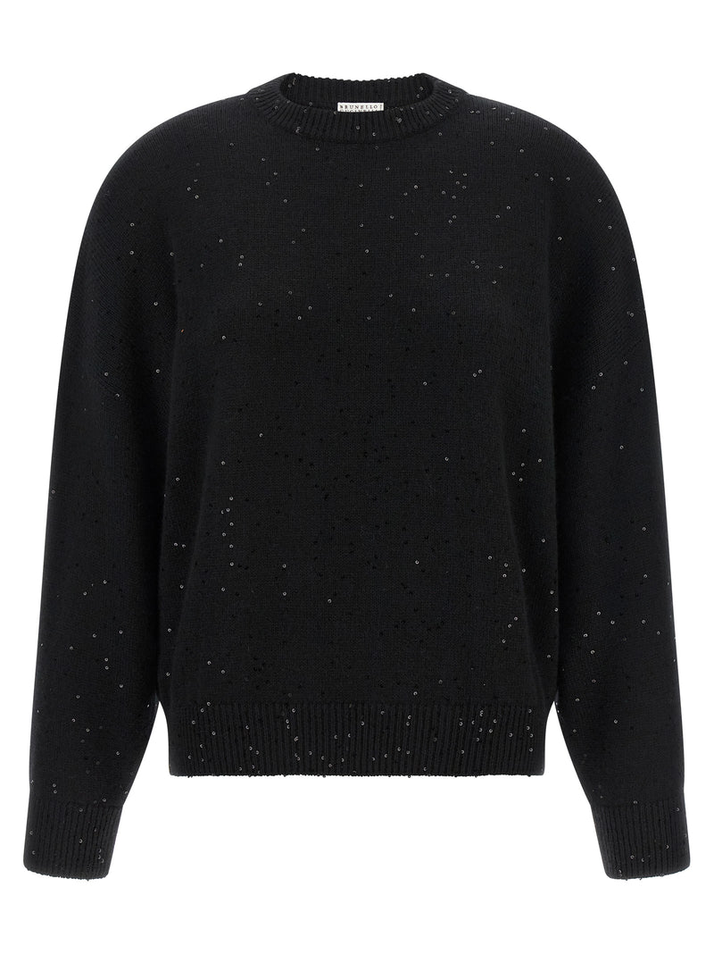 Brunello Cucinelli Black Cashmere Cardigan
