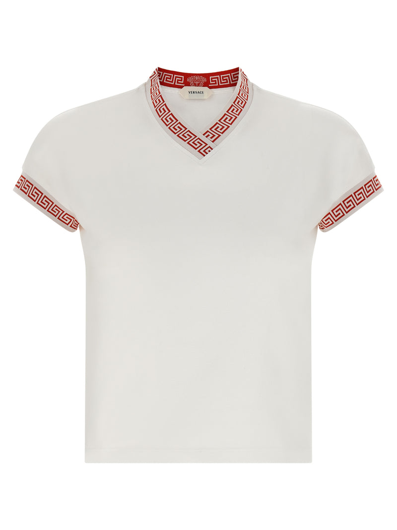 Versace Multicolor Cotton T-Shirt