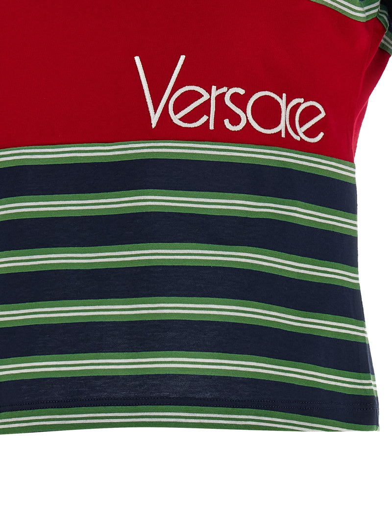 Versace Multicolor Cotton T-Shirt