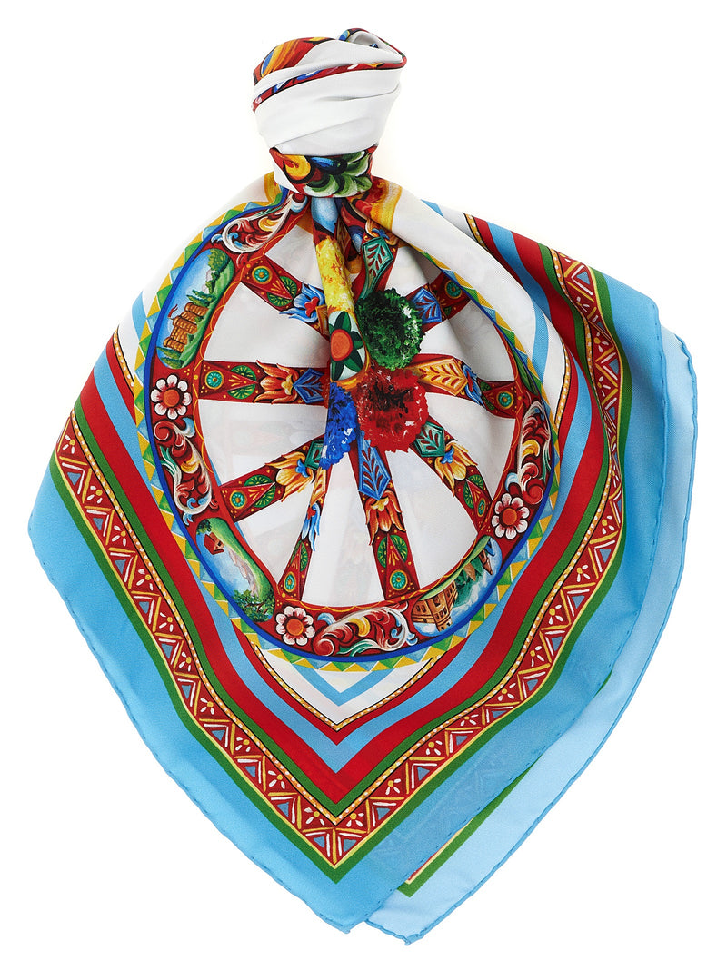 Dolce & Gabbana Multicolor Silk Foulard