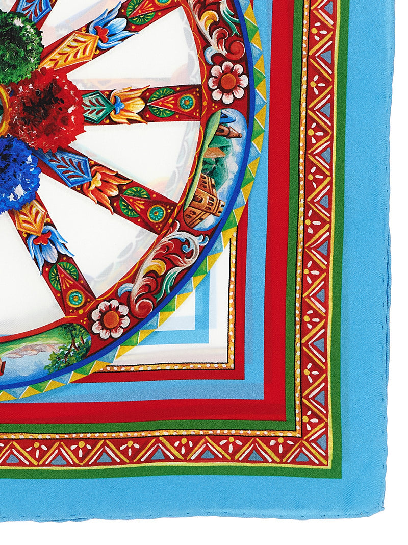 Dolce & Gabbana Multicolor Silk Foulard
