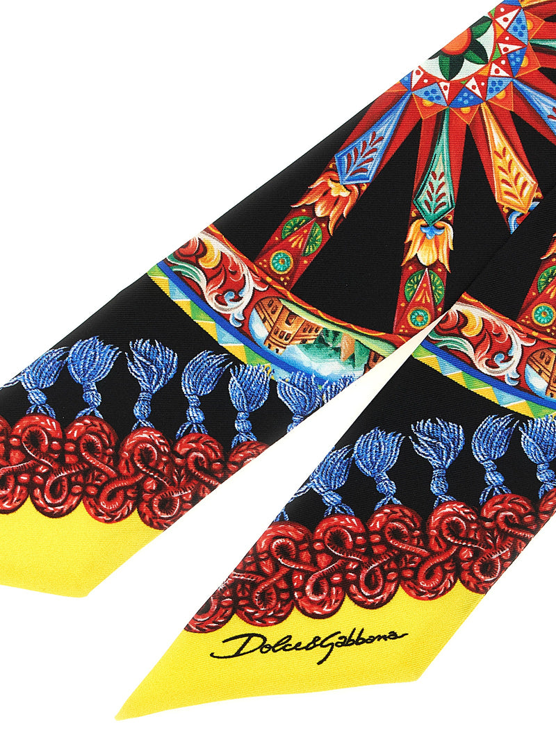 Dolce & Gabbana Multicolor Silk Foulard