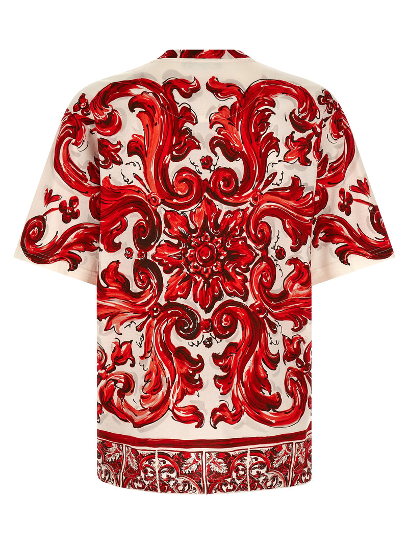 Dolce & Gabbana Multicolor Cotton T-Shirt