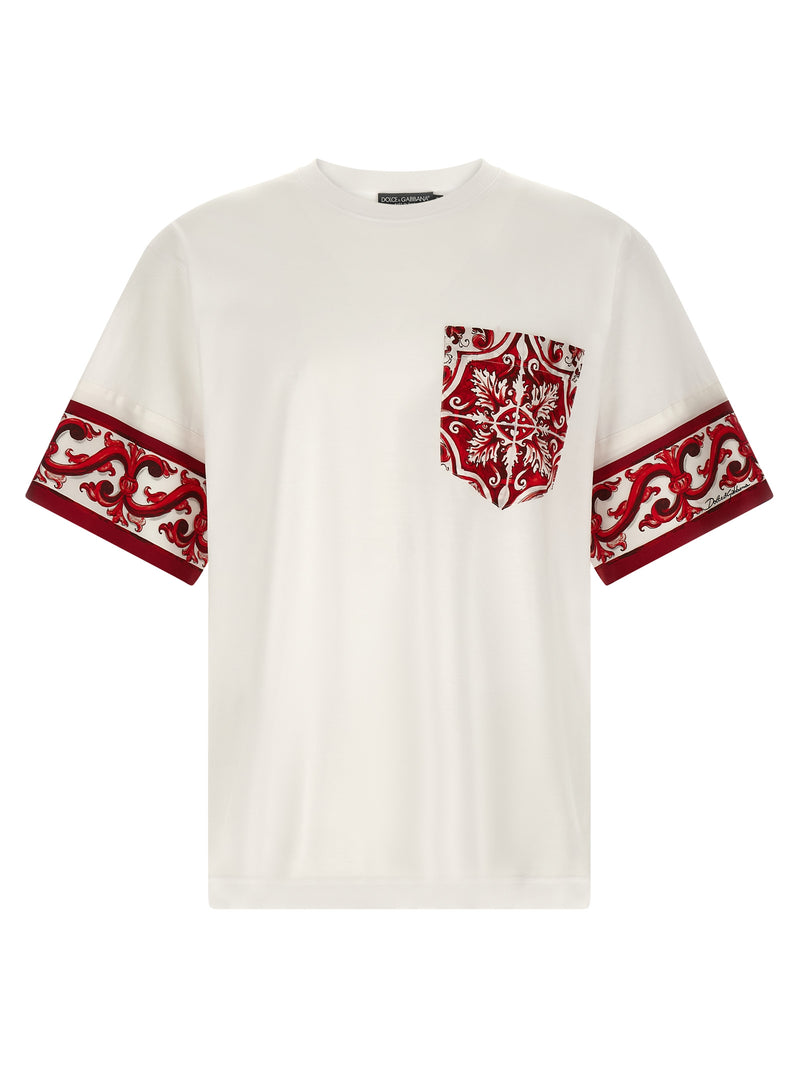 Dolce & Gabbana Multicolor Cotton T-Shirt