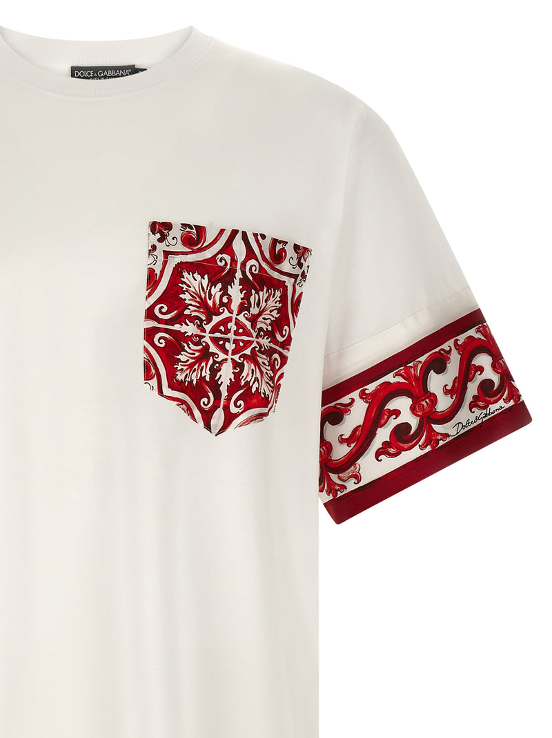 Dolce & Gabbana Multicolor Cotton T-Shirt