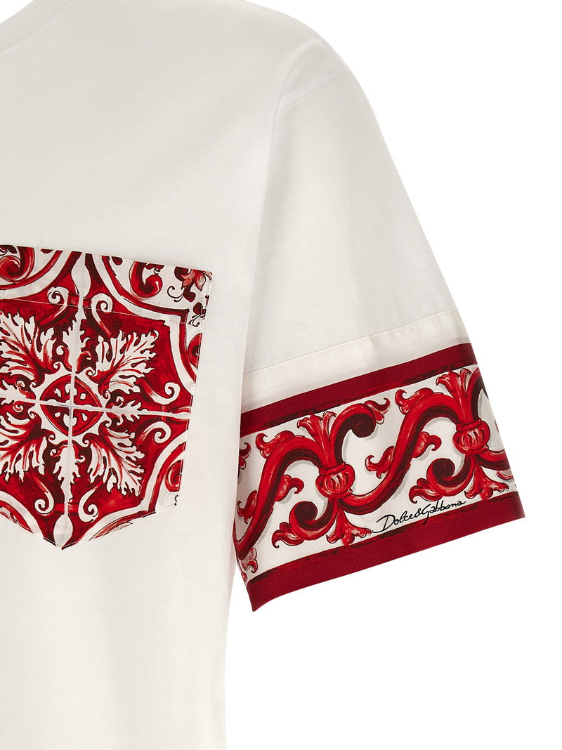 Dolce & Gabbana Multicolor Cotton T-Shirt