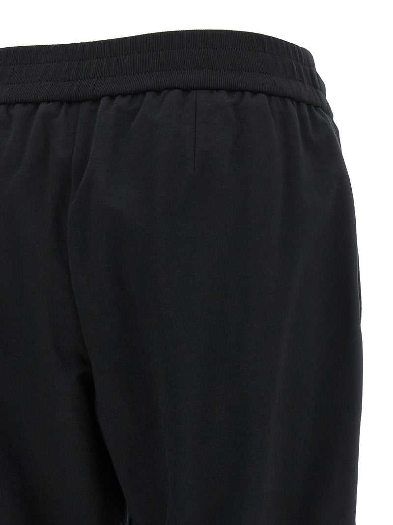 Brunello Cucinelli Black Cotton Joggers (Workout Pants)