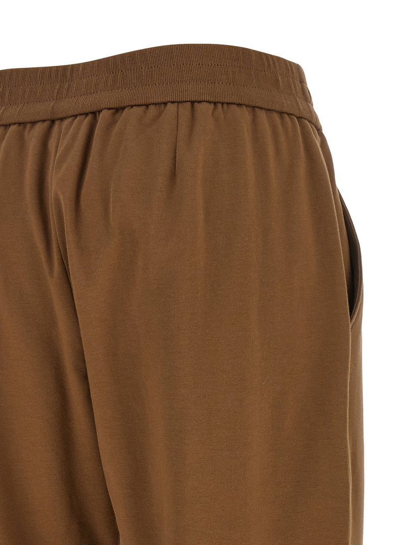 Brunello Cucinelli Brown Cotton Joggers (Workout Pants)