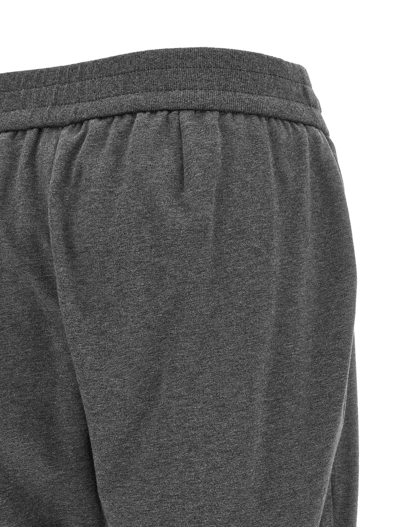 Brunello Cucinelli Gray Cotton Casual Pants