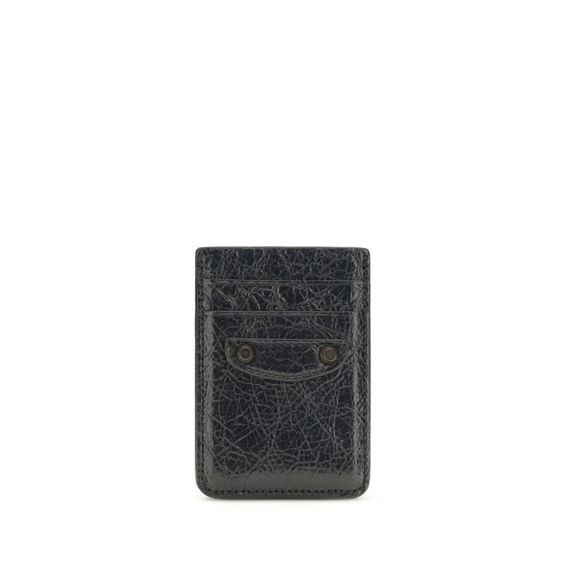 Balenciaga Black Lamb Ovis Aries Wallet
