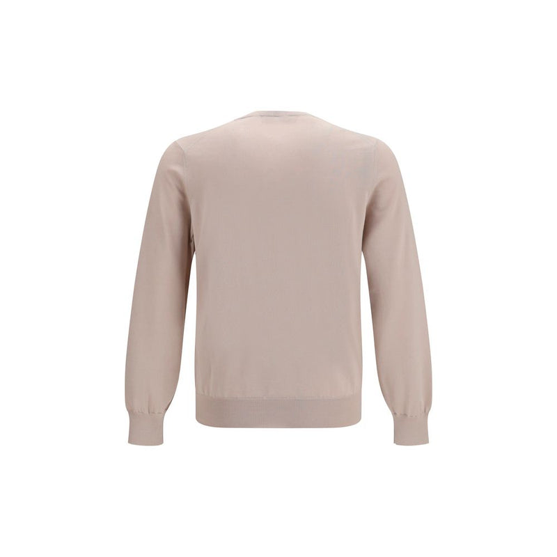 Brunello Cucinelli Beige Cotton Sweatshirt
