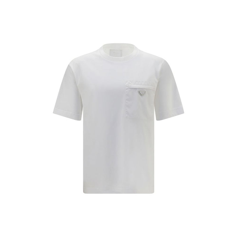 Prada White Cotton T-Shirt