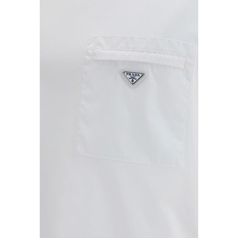 Prada White Cotton T-Shirt