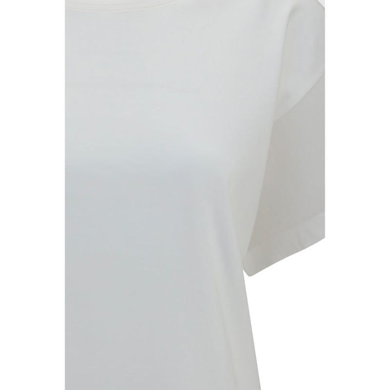Brunello Cucinelli White Cotton T-Shirt