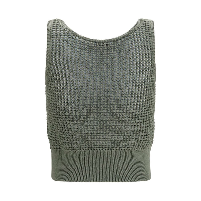 Brunello Cucinelli Bicolor Cotton Tank Tops