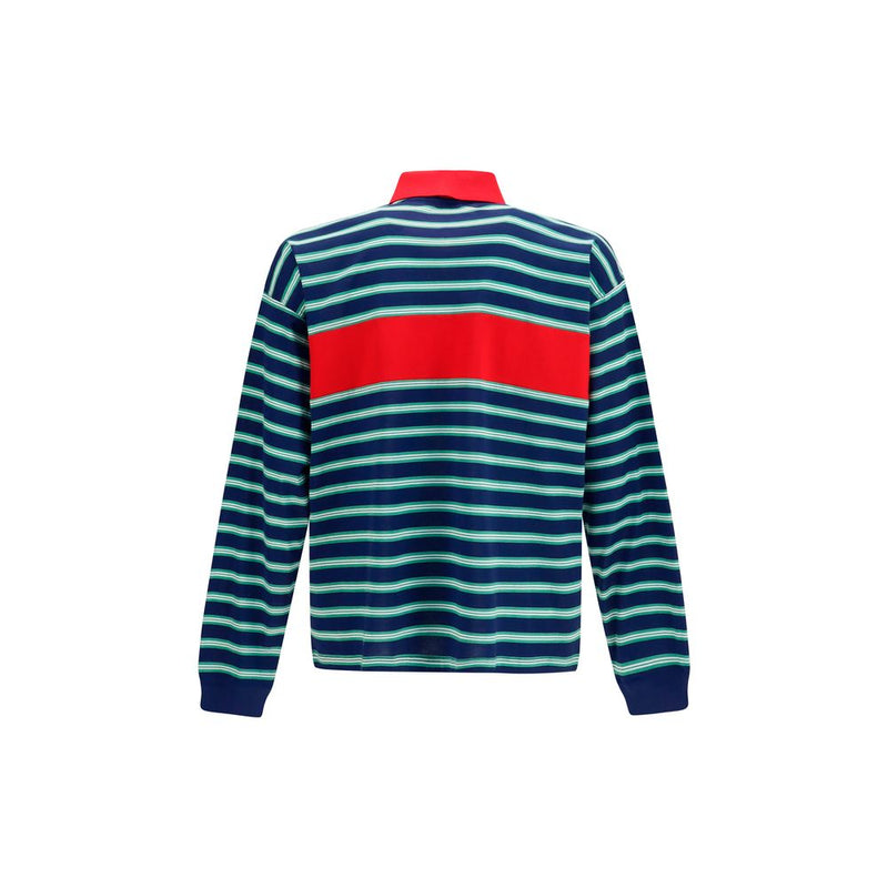 Versace Multicolor Cotton Polo Shirt