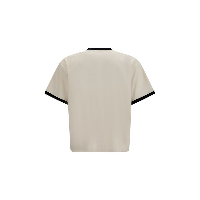 Versace Beige Cotton T-Shirt