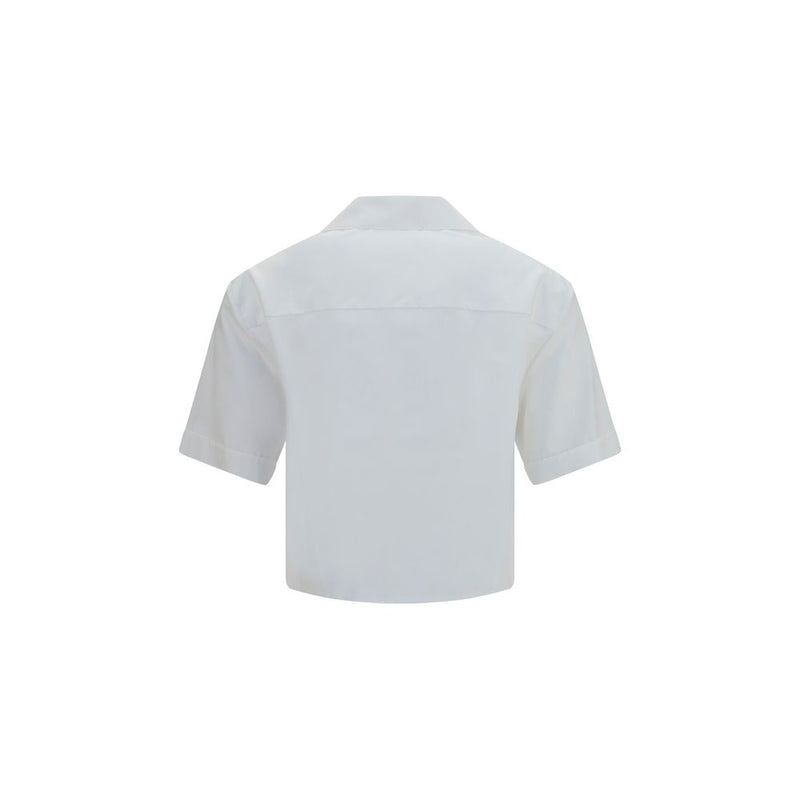 Versace White Cotton Dress Shirt