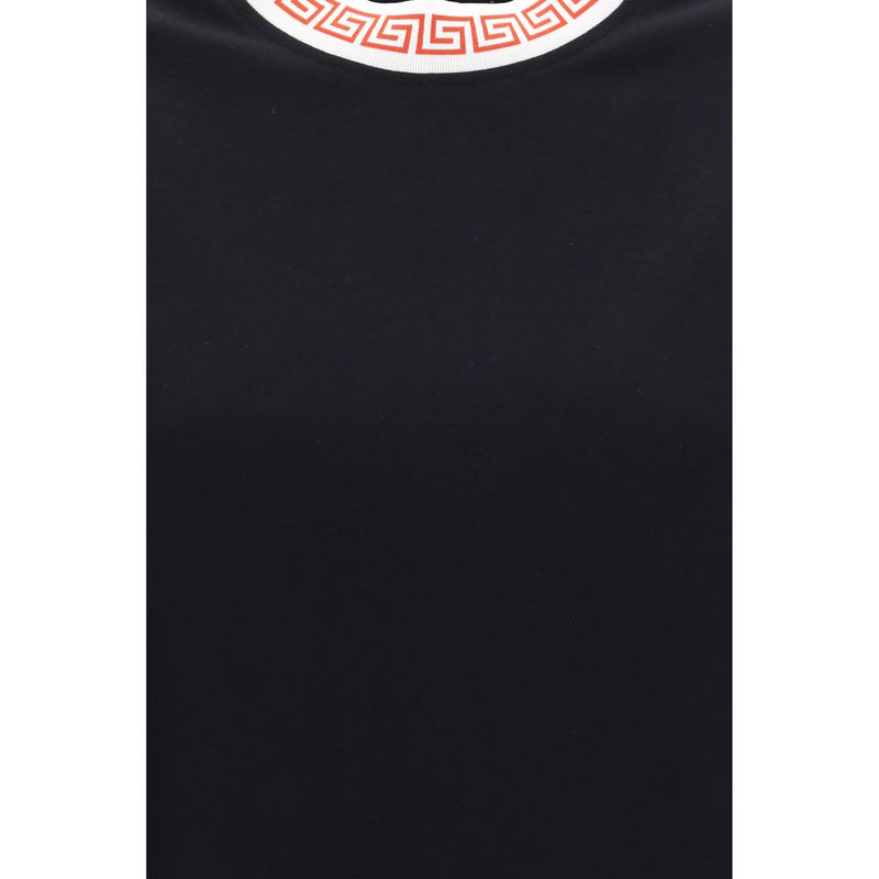Versace Black Cotton T-Shirt