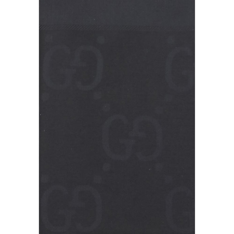 Gucci Black Wool Oves Aries Scarf