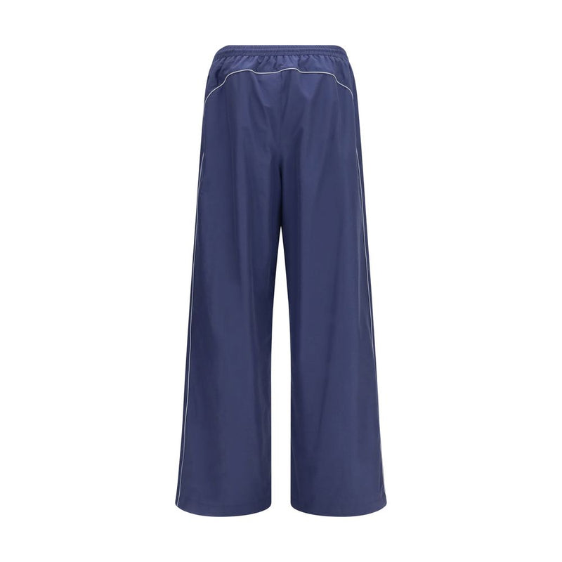 Balenciaga Blue Cotton Athletic Pants