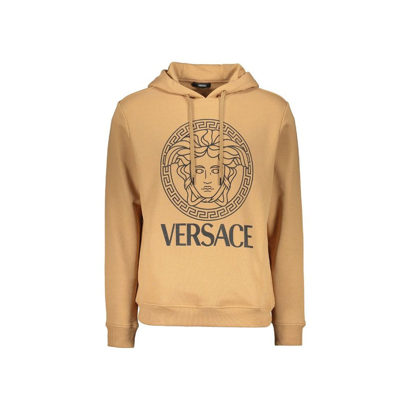 Versace Brown Cotton Sweatshirt