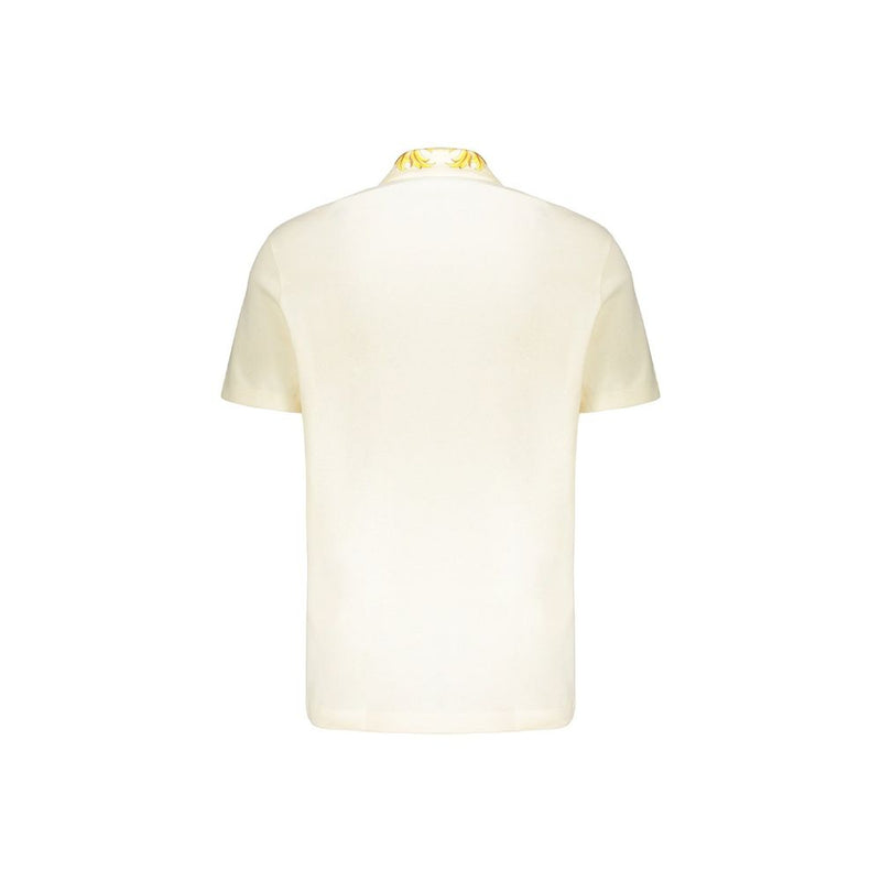Versace Bicolor Cotton Polo Shirt