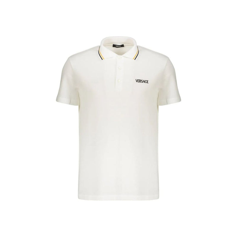 Versace White Cotton T-Shirt