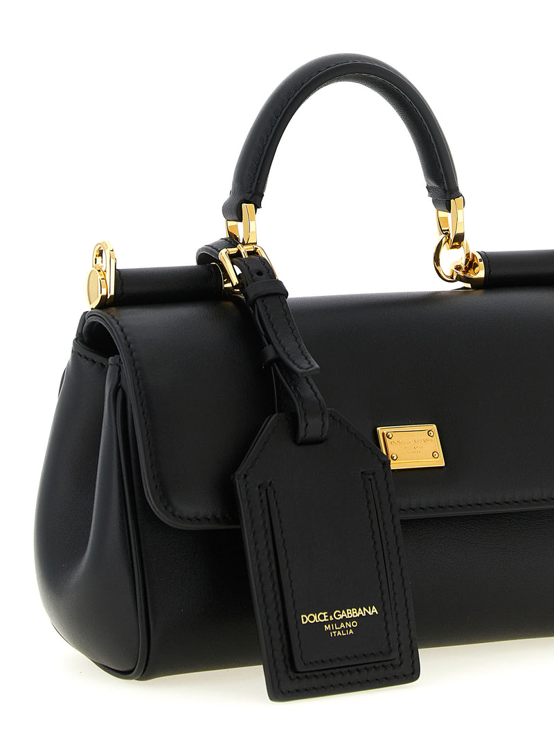 Dolce & Gabbana Black Calfskin Handbag