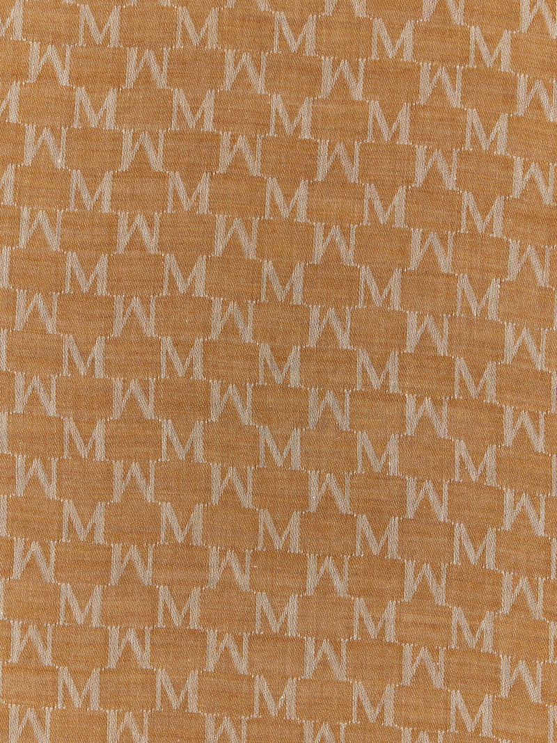 Max Mara Brown Cotton Foulard