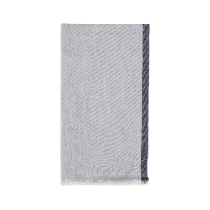 Brunello Cucinelli Gray Cashmere Scarf