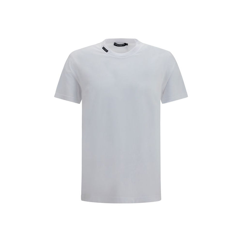 Dolce & Gabbana White Cotton T-Shirt