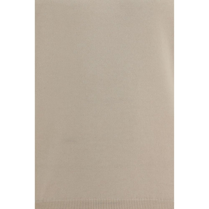 Brunello Cucinelli Beige Cashmere Turtleneck