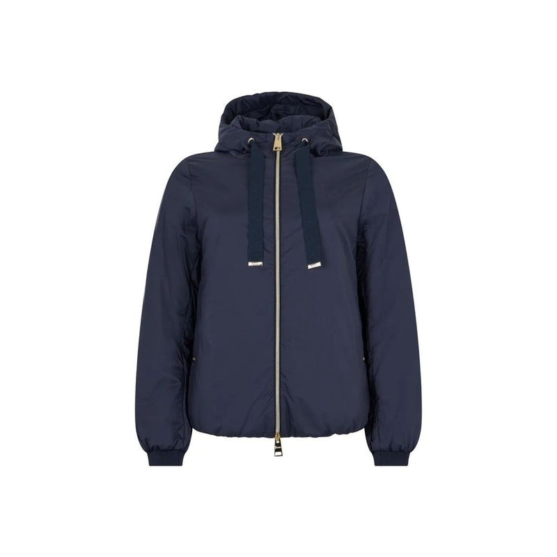 Herno Blue Polyamide Full-Length Jacket