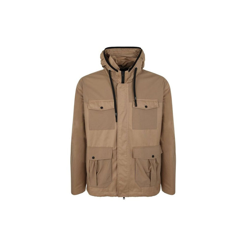 Herno Brown Cotton Parka