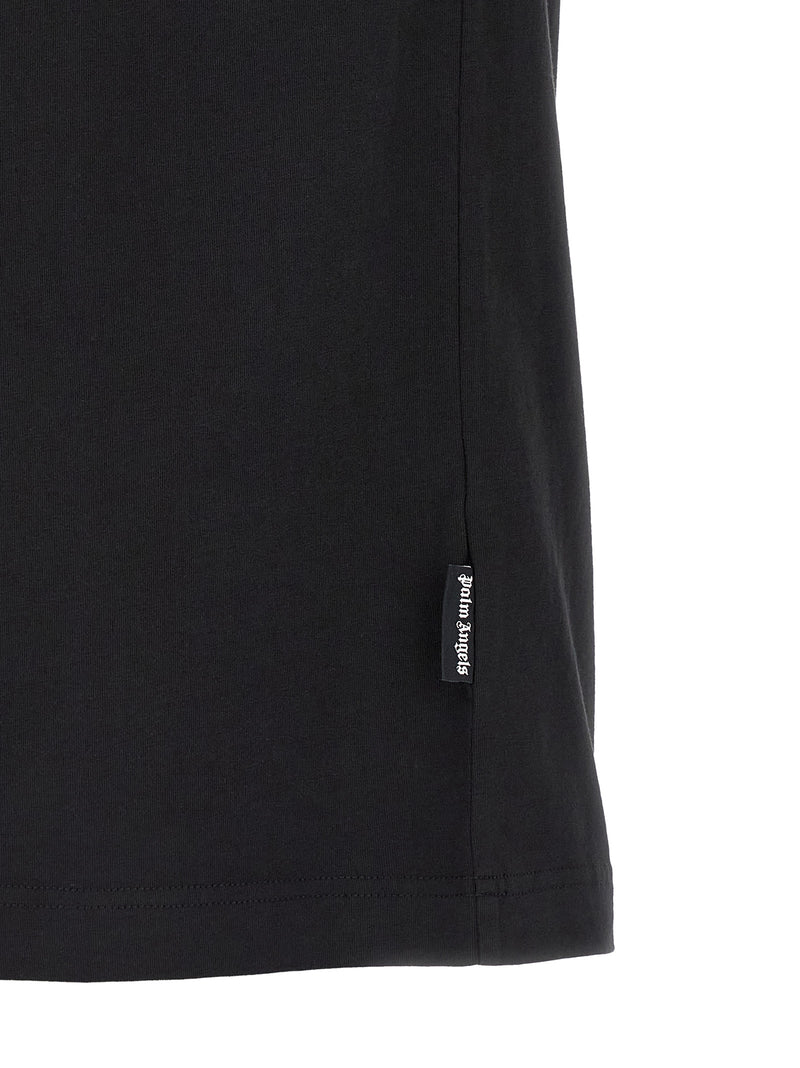 Palm Angels Bicolor Cotton T-Shirt