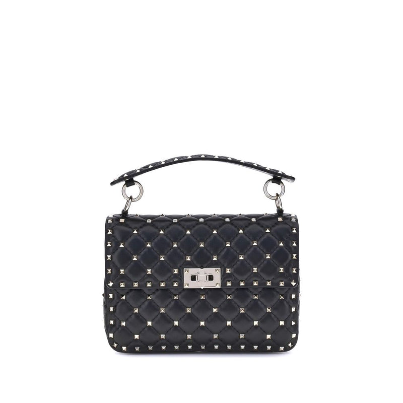Valentino Garavani Black Lamb Ovis Aries Handbag