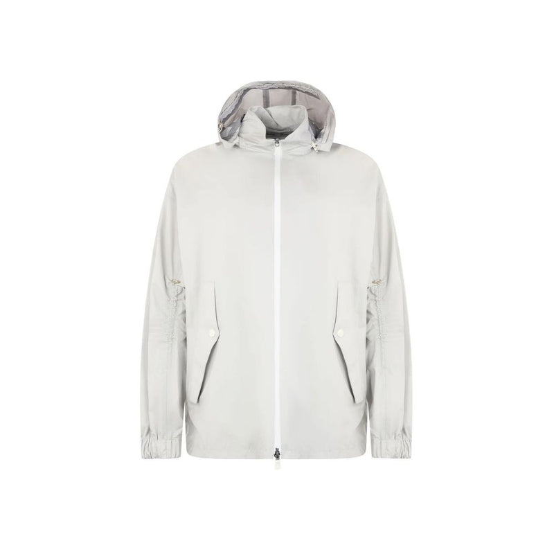 Herno Gray Polyamide Shell Jacket