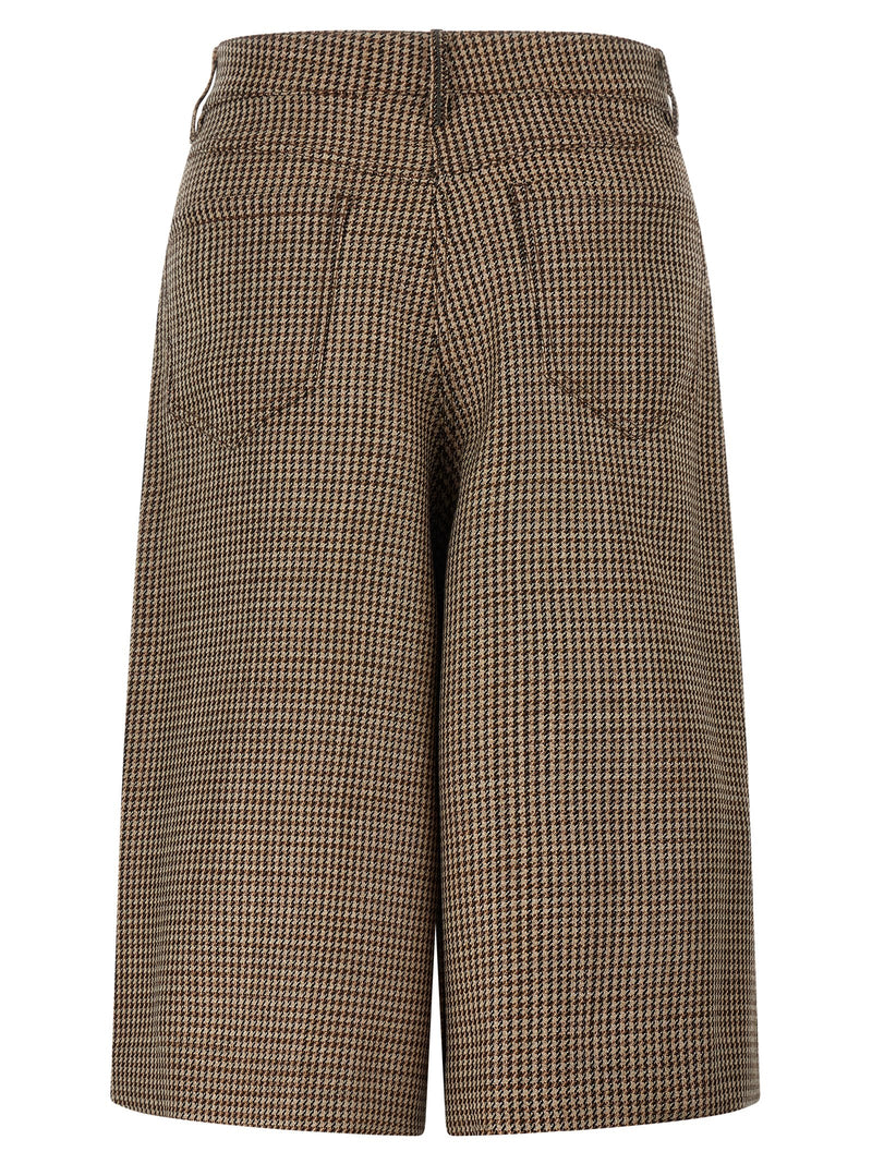 Brunello Cucinelli Brown Virgin Wool Bermuda Shorts