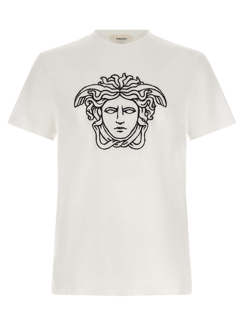 Versace Bicolor Cotton T-Shirt