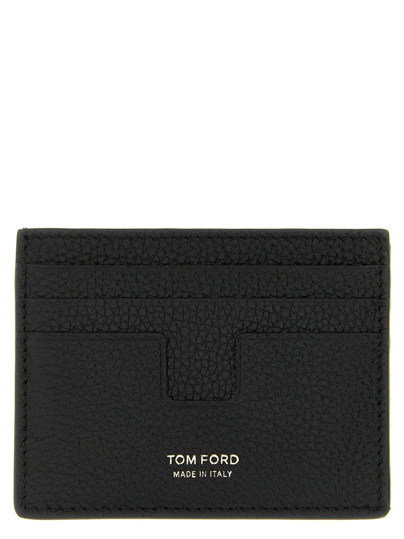 Tom Ford Black Calfskin Cardholder