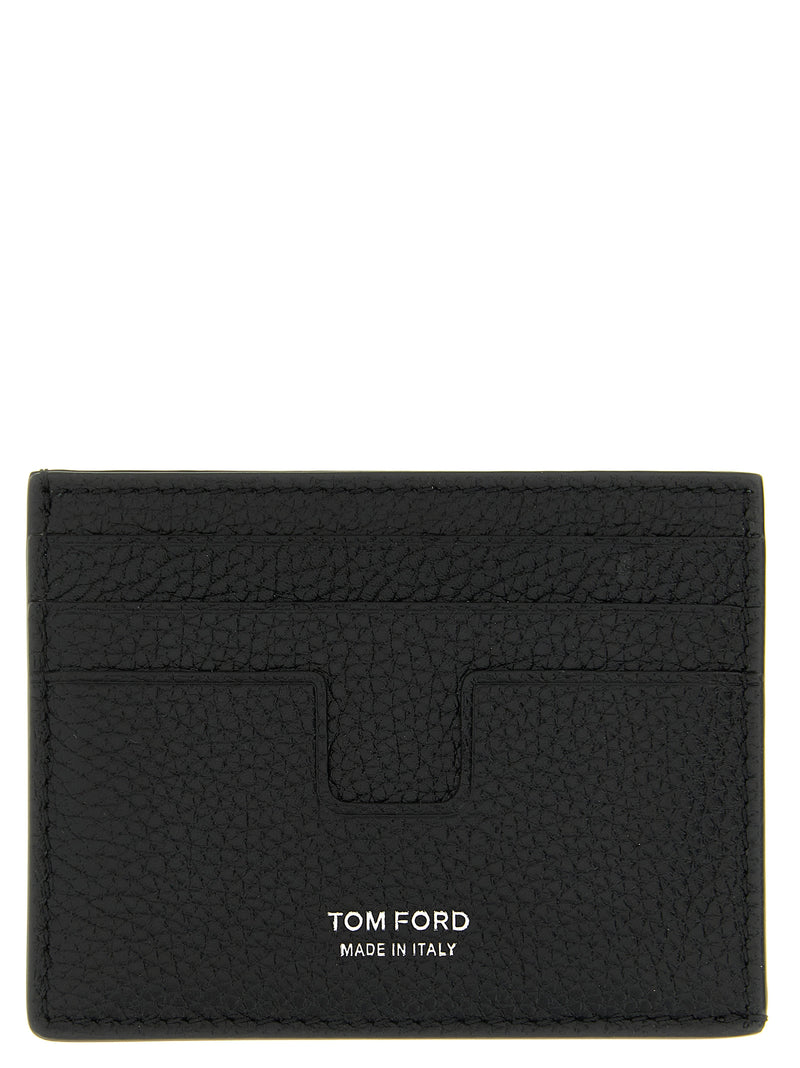 Tom Ford Black Calfskin Cardholder