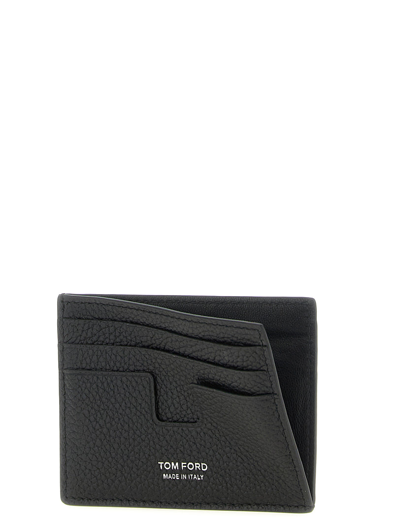 Tom Ford Black Calfskin Cardholder