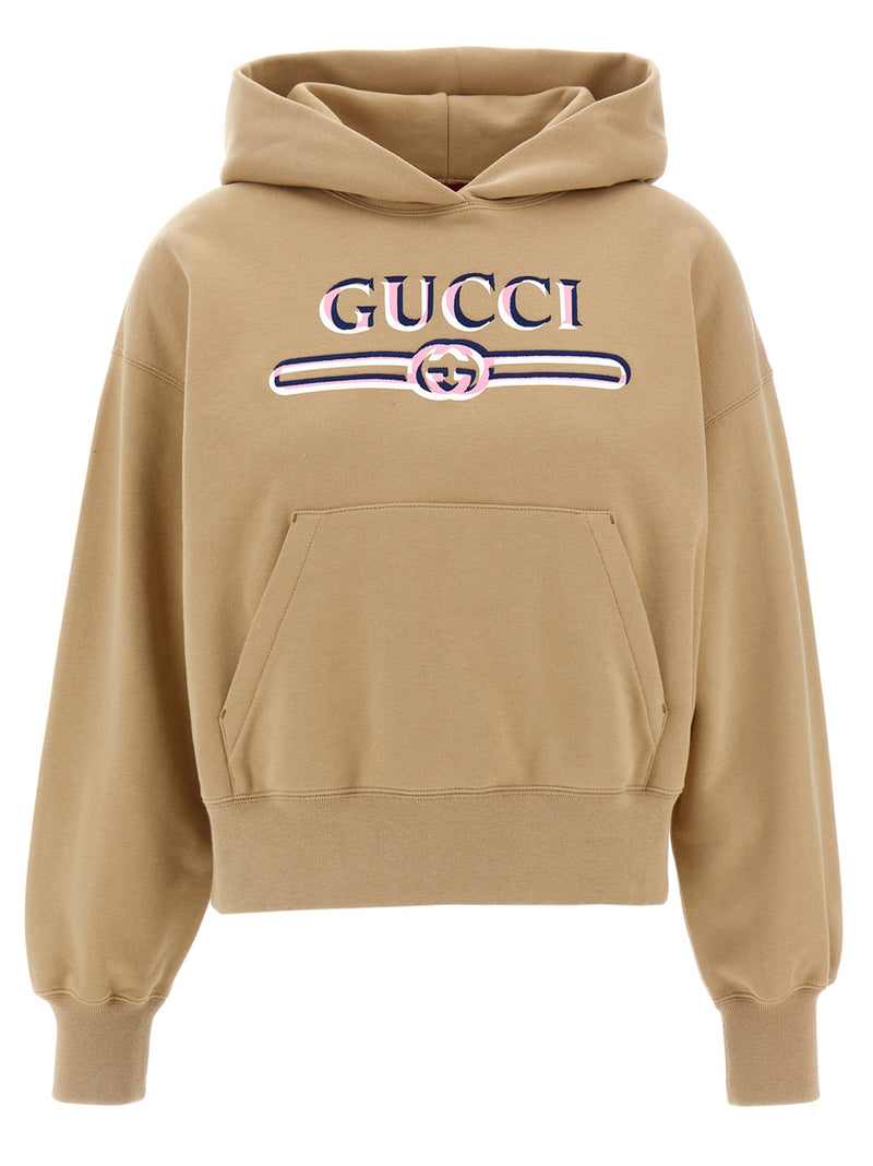 Gucci Beige Cotton Hoodie